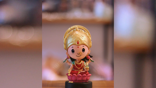 A Little Bobblehead with Big Blessings: My Experience with the Lord Lakshmi Idol for Car Dashboard