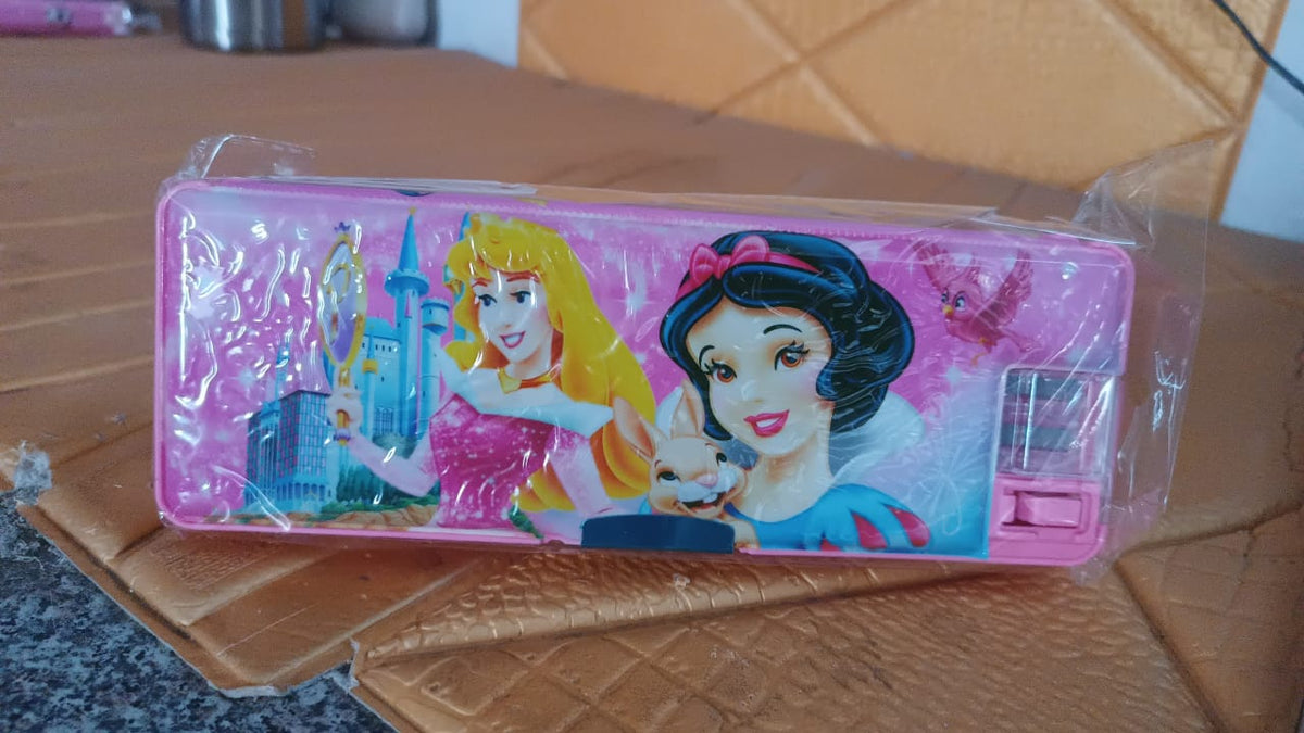 Kids Pencil Case – Dual Compartment Stationery Box