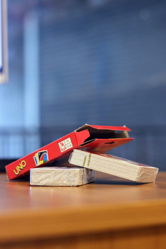 UNO Classic Red Playing Cards - Fun Family & Party Game | Onebest