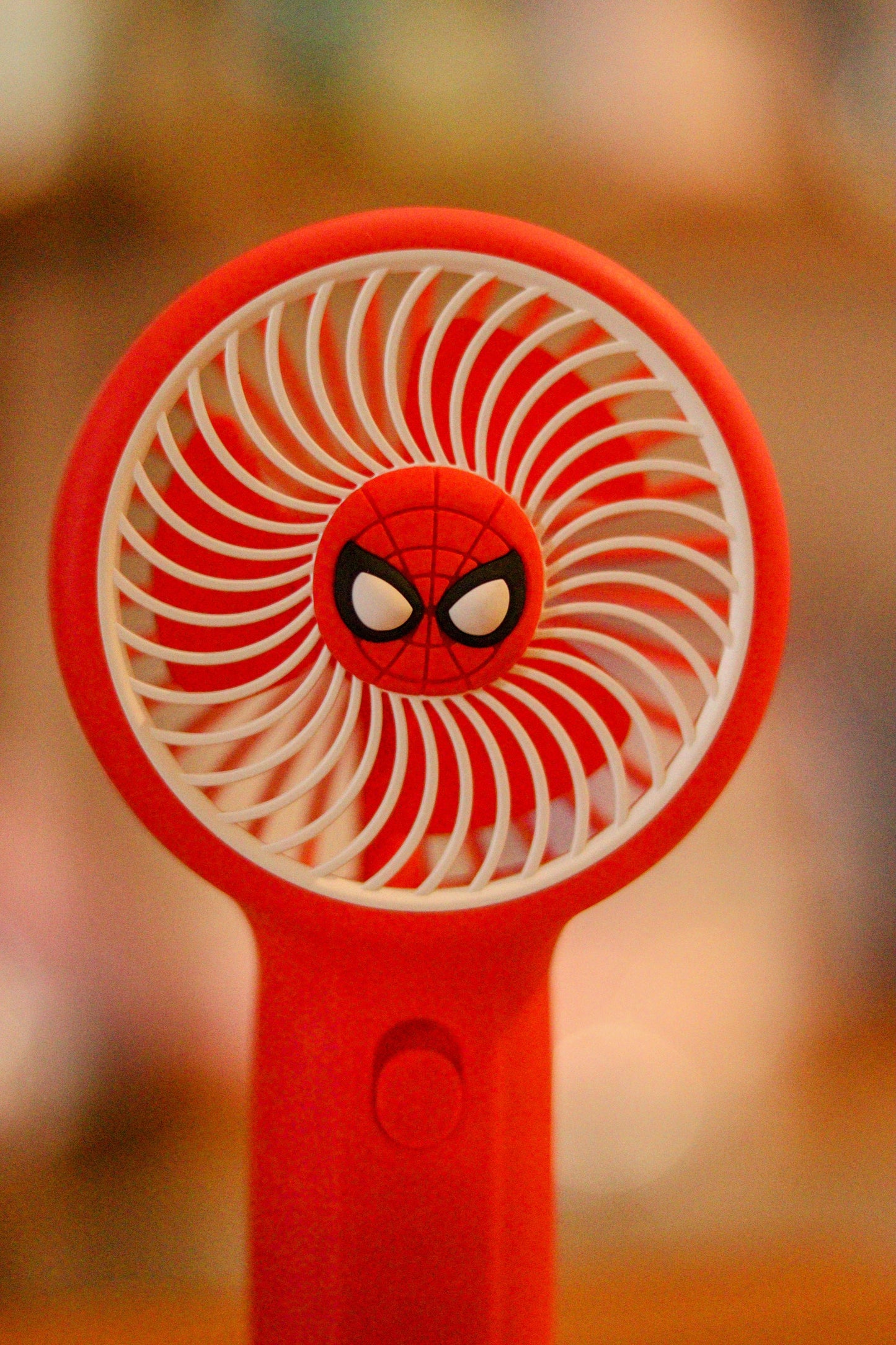 Spiderman Portable Mini Fan - USB & Battery Rechargeable | High-Speed Handheld Cooling Fan for Travel, Office & Outdoor | Onebest