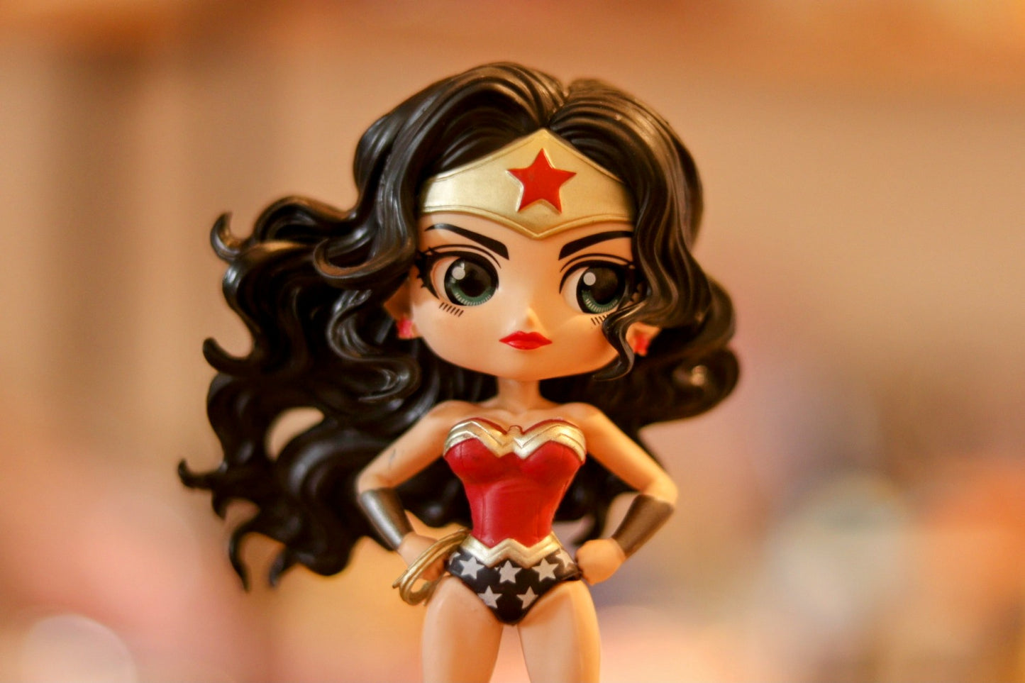 Wonder Woman Action Figure 18cm - Superhero Collectible Toy for Kids & Fans | DC Comics Figurine for Home, Desk, or Gifting | Onebest