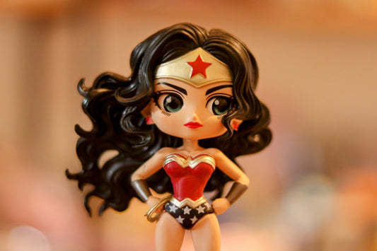 Wonder Woman Action Figure 18cm - Superhero Collectible Toy for Kids & Fans | DC Comics Figurine for Home, Desk, or Gifting | Onebest