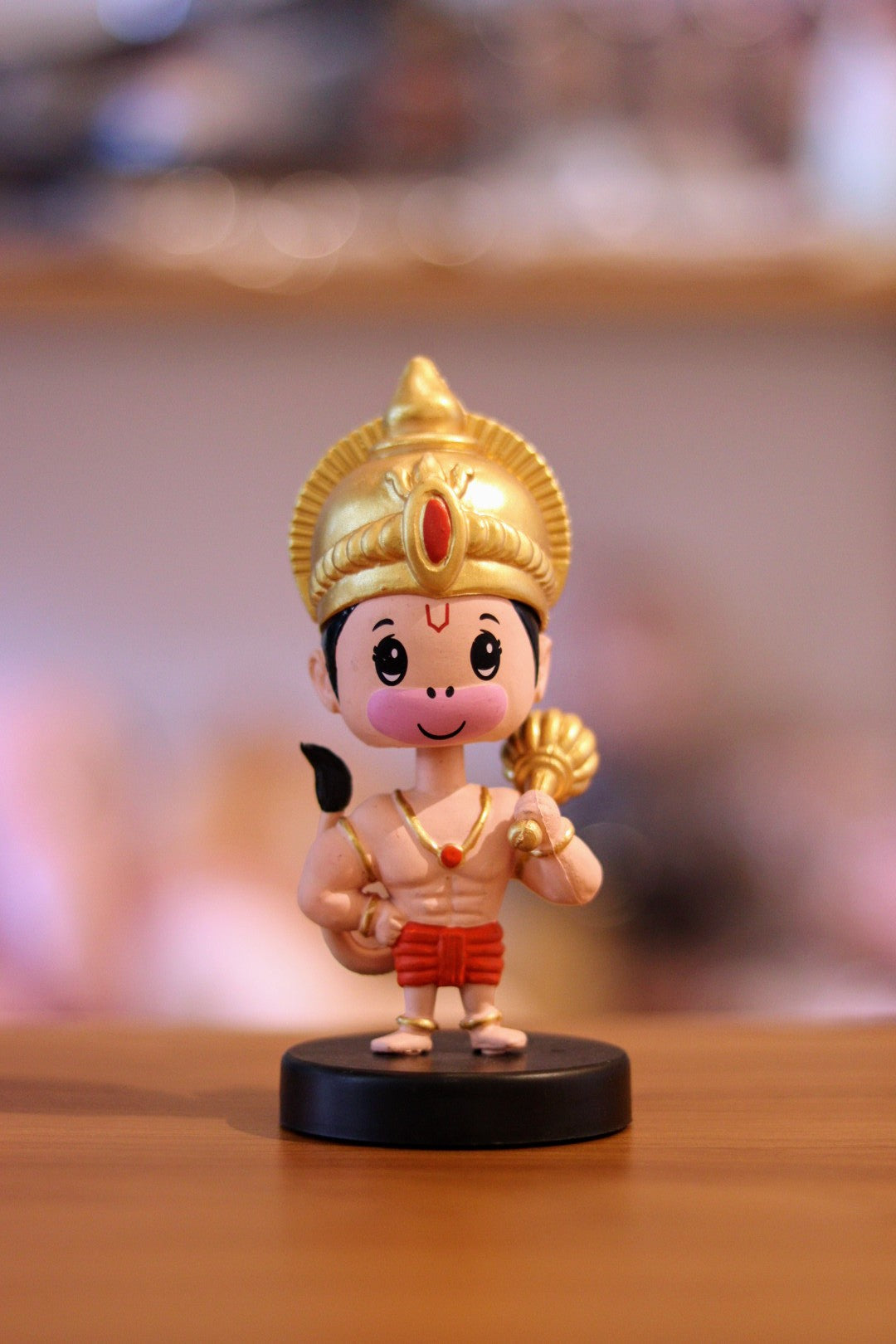 Hanuman Bobblehead Idol for Car Dashboard, Home & Office | Spiritual Decor Gift | Onebest