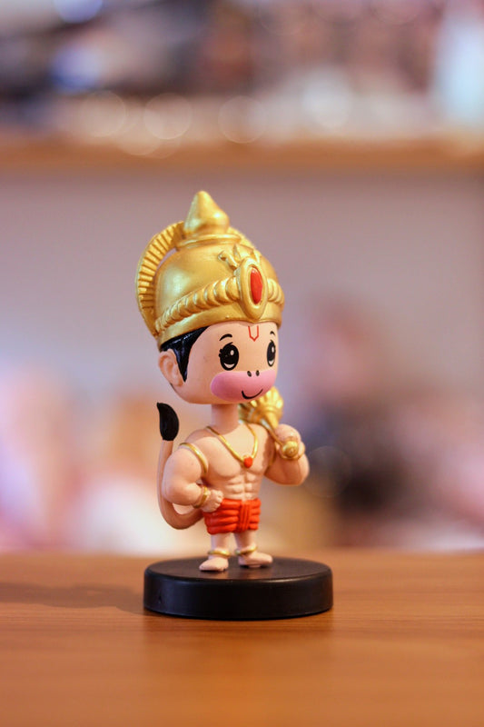 Hanuman Bobblehead Idol for Car Dashboard, Home & Office | Spiritual Decor Gift | Onebest