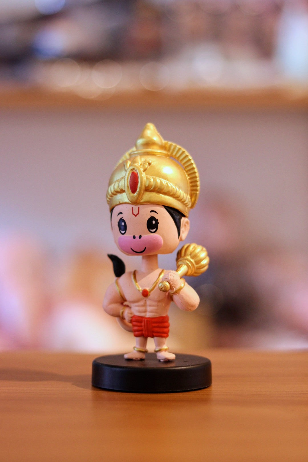 Hanuman Bobblehead Idol for Car Dashboard, Home & Office | Spiritual Decor Gift | Onebest
