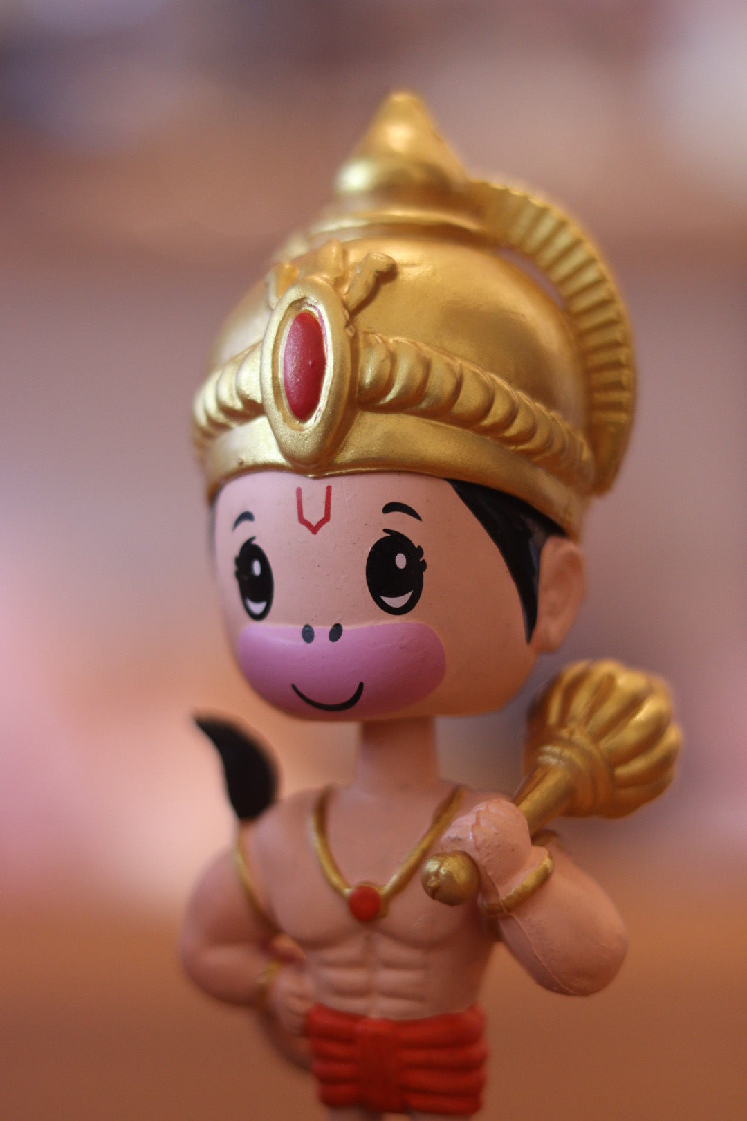 Hanuman Bobblehead Idol for Car Dashboard, Home & Office | Spiritual Decor Gift | Onebest