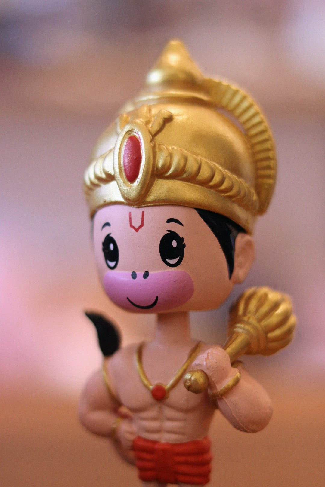 Hanuman Bobblehead Idol for Car Dashboard, Home & Office | Spiritual Decor Gift | Onebest