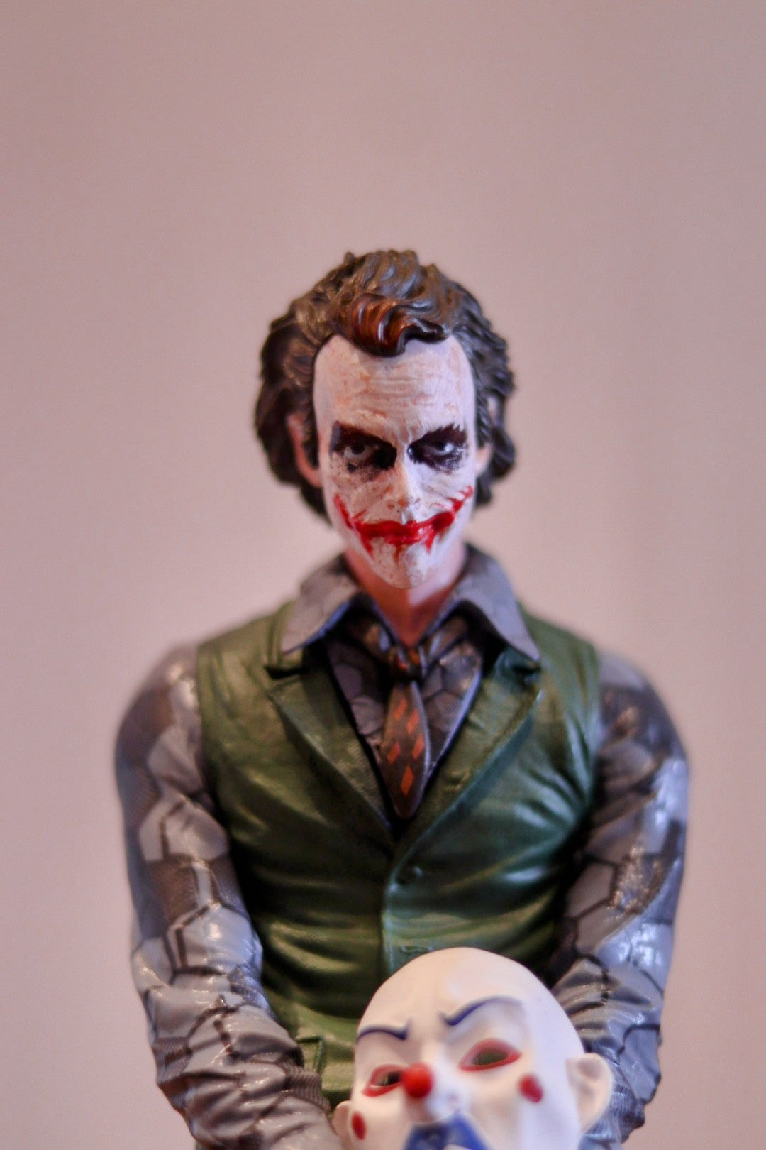 Joker Car Rear Hanging Accessory - Collectible Action Figure with Mask | Sitting Pose - Home, Office & Car Decor | Onebest
