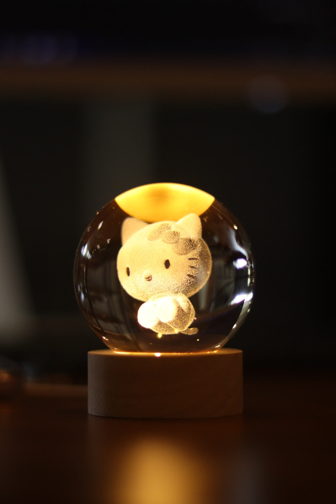 Sitting Baby Panda Night Light - Soft Silicone LED Touch Lamp for Kids, Nursery, and Bedroom | Onebest