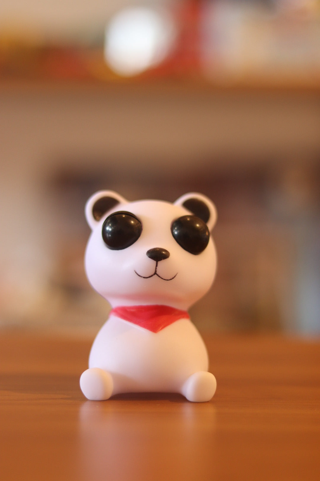 Squishy Eye Popping Panda Stress Relief Toy - White and Black Squeeze Toy | Onebest