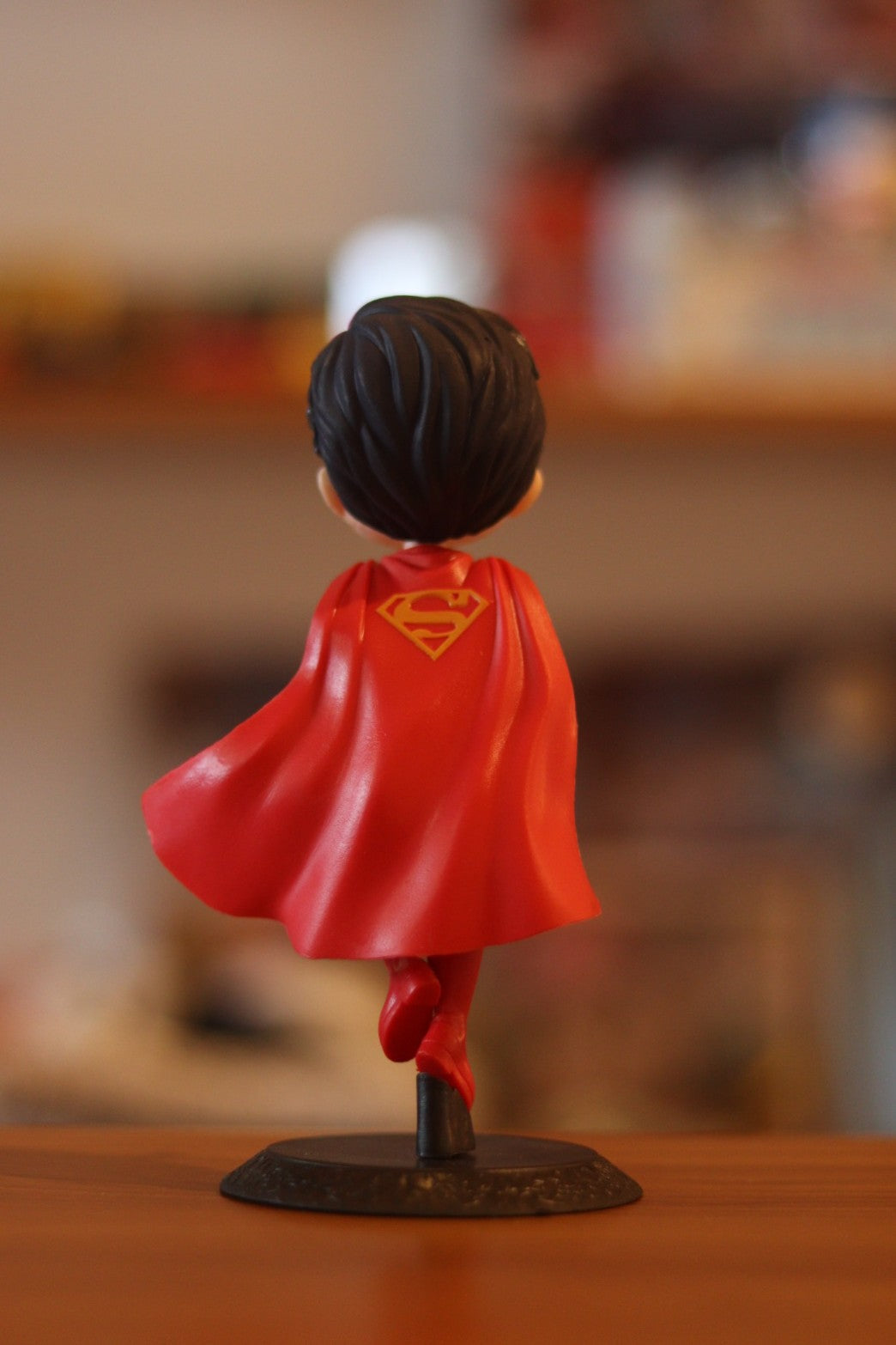 Superman Q Posket Action Figure | Cute Anime-Style Chibi Collectible for Home Decor, Office Desk & Study Table | Onebest