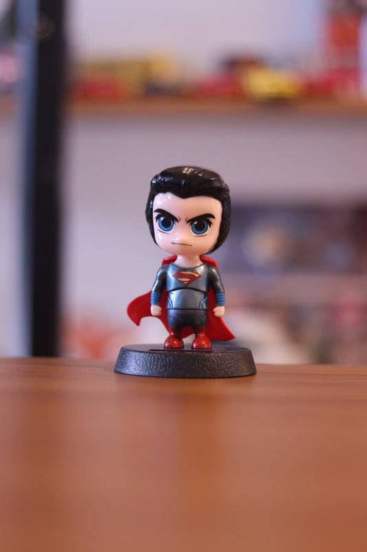 Cute Superman Solar Powered Bobblehead | Dashboard Car Toy | Wobble Action Figure | Onebest