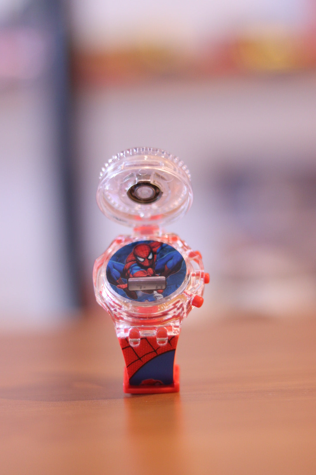 Spiderman 360° Rotating Kids Digital Watch with Light & Music | Date & Time Display | Onebest