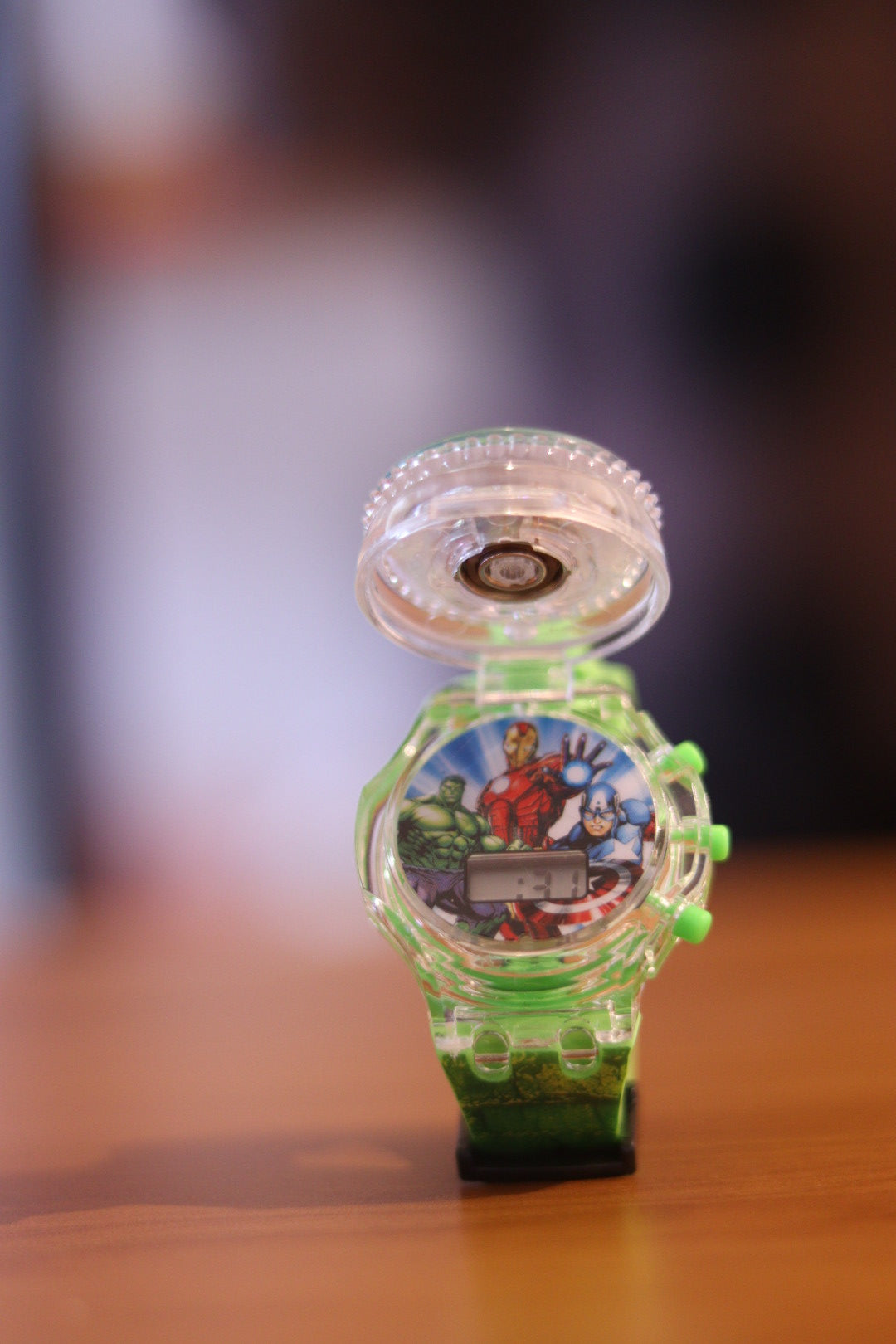 Hulk 360° Rotating Kids Digital Watch with Light & Music | Time and Date Display | Onebest