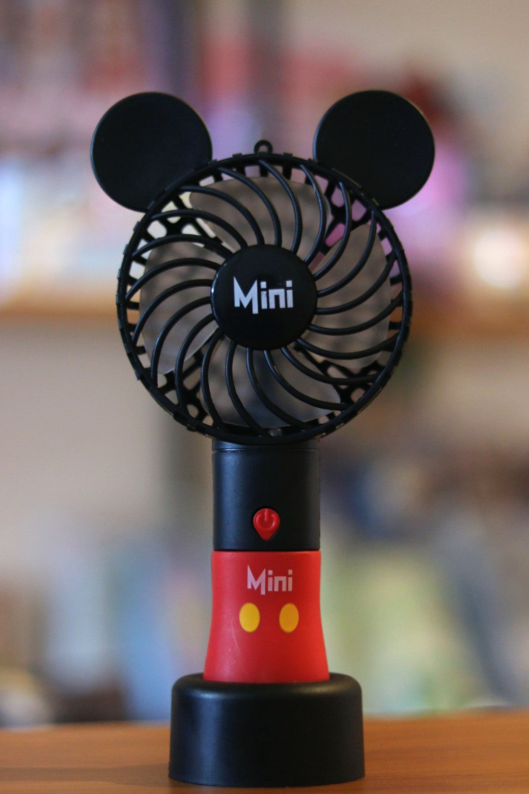 Mickey Mini Portable Hand Fan - Cute & Rechargeable | Handheld Cooling Fan for Travel, Office and Outdoor | Onebest