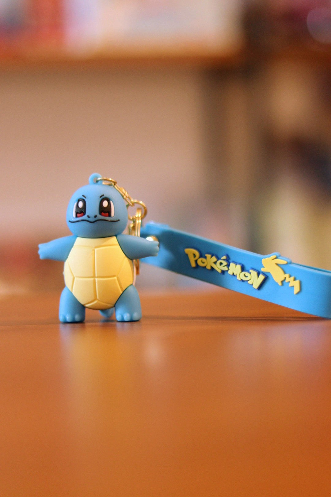 Pokemon Squirtle 3D Keychain - Cute Rubber or Silicone Key Ring for Kids & Fans | Onebest
