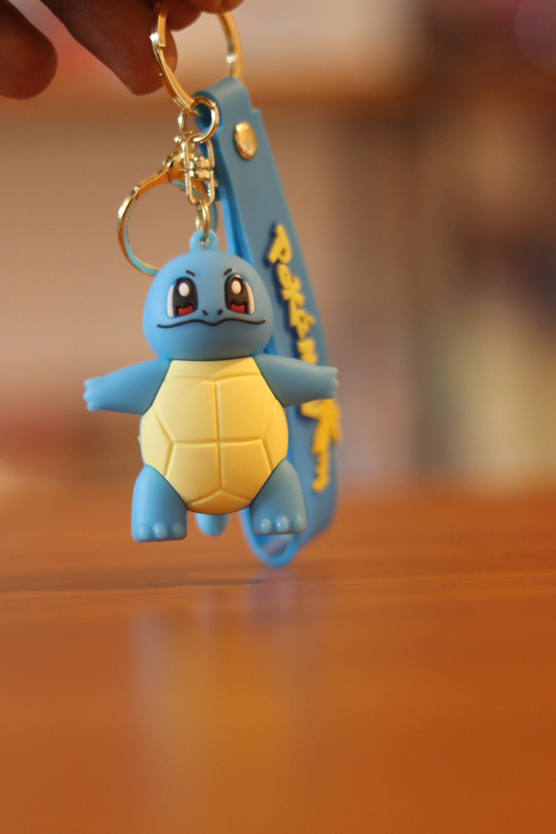 Pokemon Squirtle 3D Keychain - Cute Rubber or Silicone Key Ring for Kids & Fans | Onebest