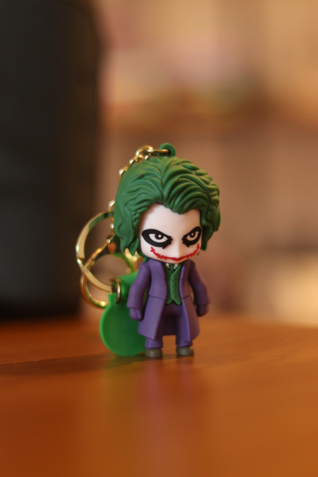 Joker 3D Keychain - DC Villain Rubber or Silicone Key Ring for Boys & Collectors | Onebest