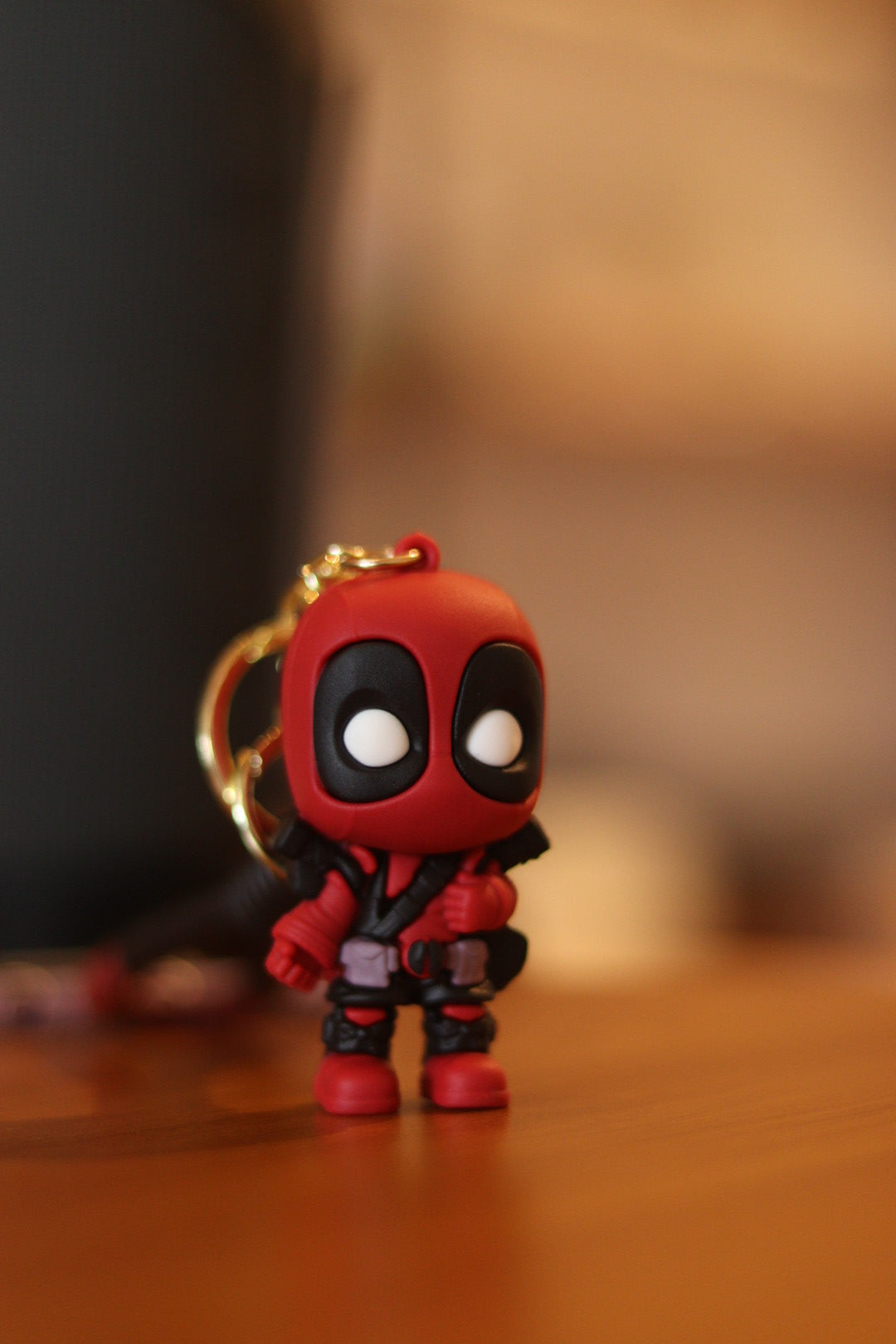 Deadpool 3D Keychain - Funny Rubber or Silicone Superhero Key Ring for Fans | Onebest