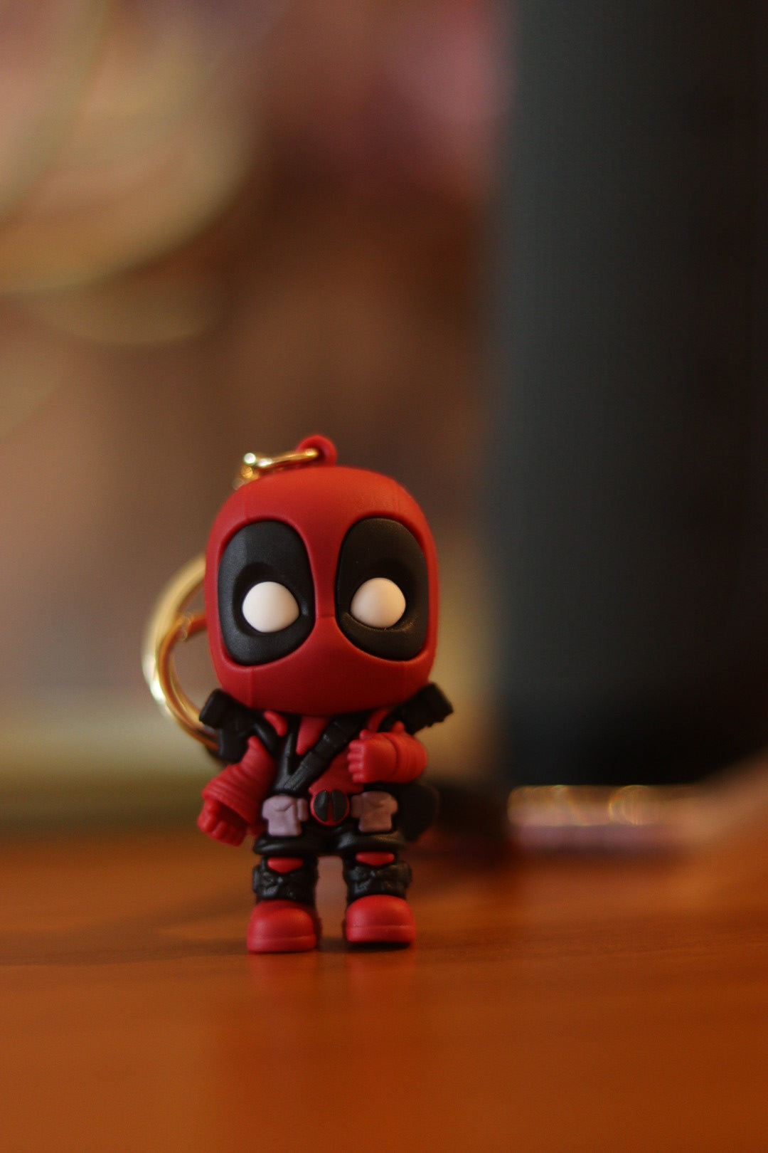 Deadpool 3D Keychain - Funny Rubber or Silicone Superhero Key Ring for Fans | Onebest