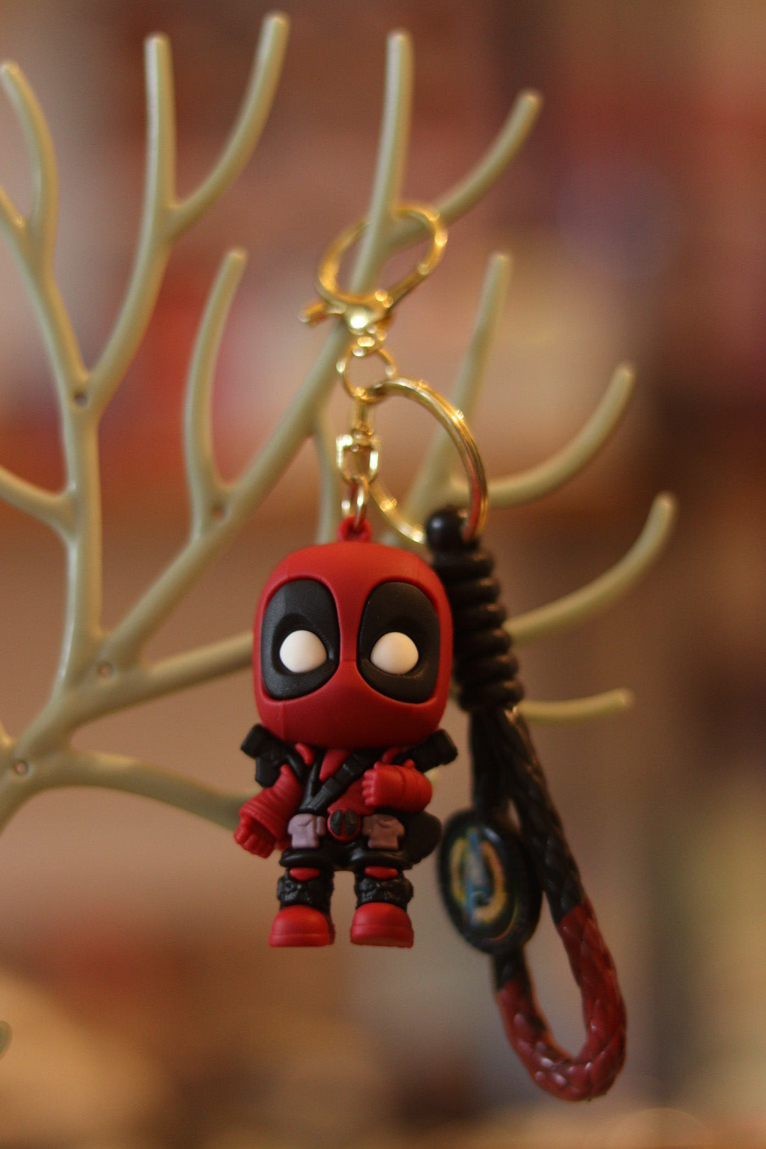 Deadpool 3D Keychain - Funny Rubber or Silicone Superhero Key Ring for Fans | Onebest