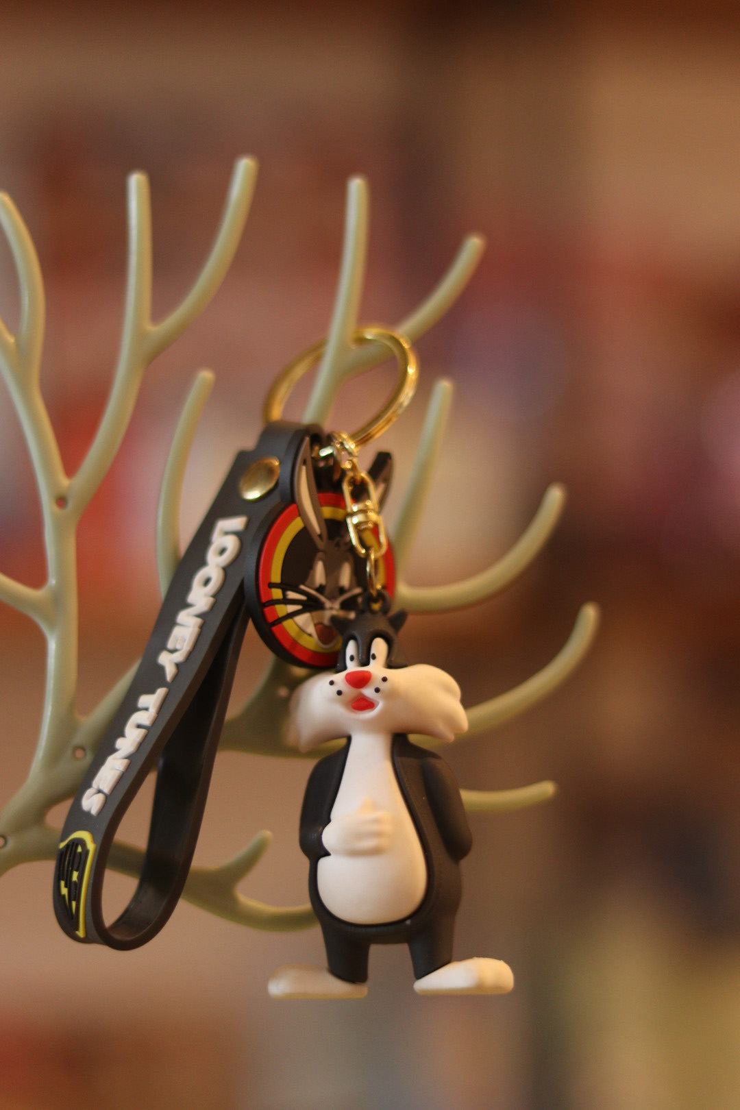Looney Tunes 3D Keychain - Bugs Bunny, Tweety Rubber Keyring | Onebest