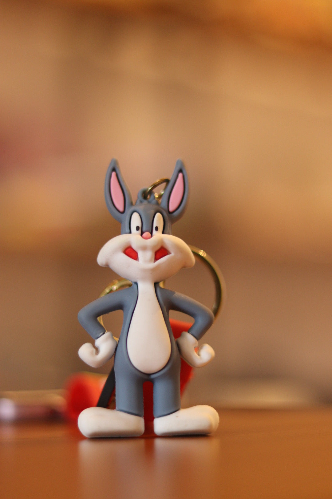 Looney Tunes 3D Keychain - Bugs Bunny, Tweety Rubber Keyring | Onebest