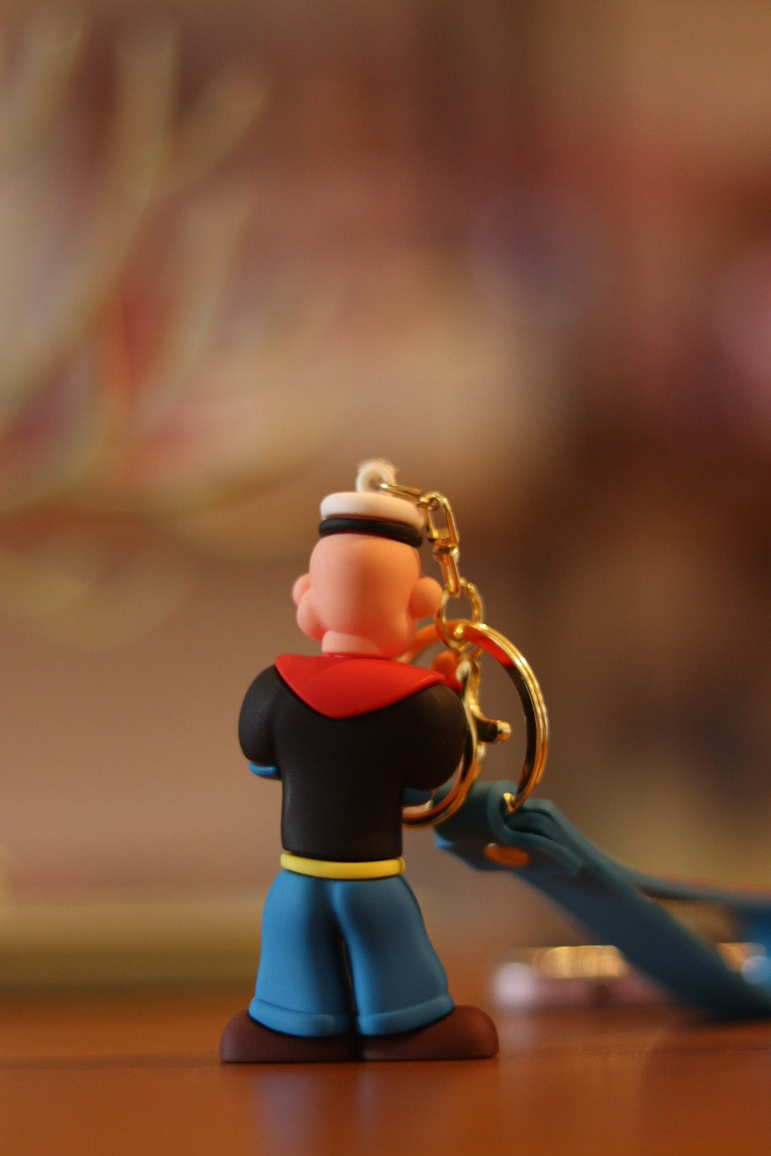 Popeye the Sailor Man Silicone Keychain - Cartoon Character Bag & Key Accessory | Onebest