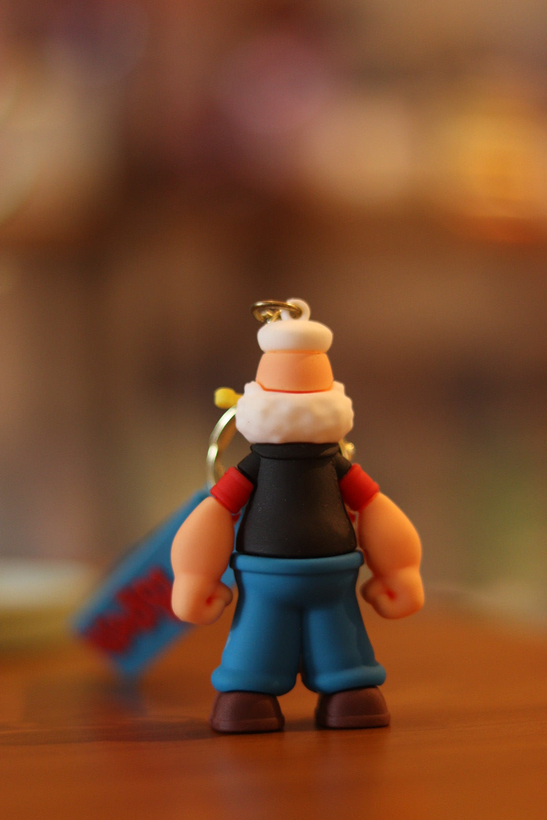 Popeye the Sailor Man Silicone Keychain - Cartoon Character Bag & Key Accessory | Onebest