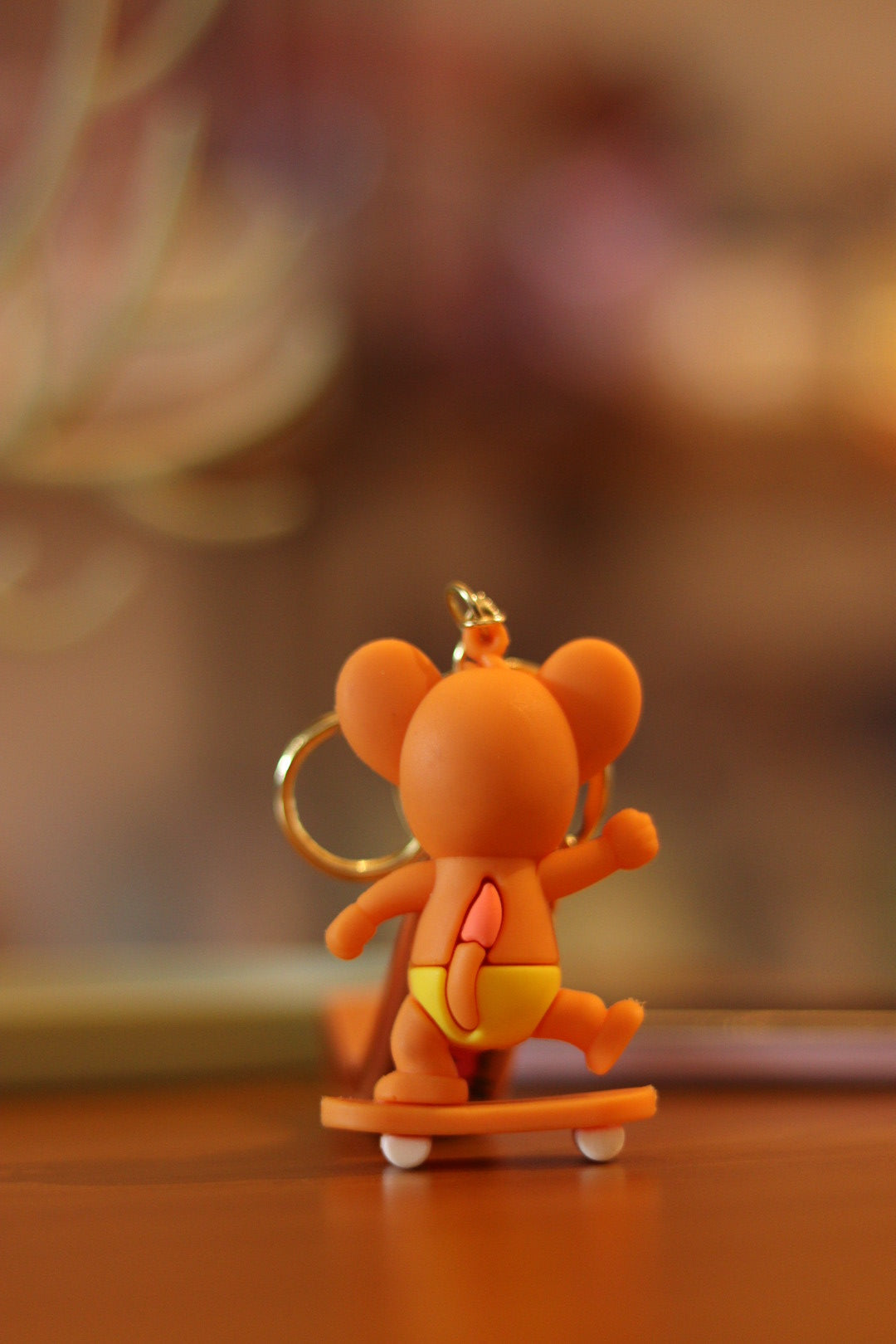 Jerry Mouse Cartoon Silicone Keychain - Cute & Durable Key Ring for Kids and Fans | Onebest