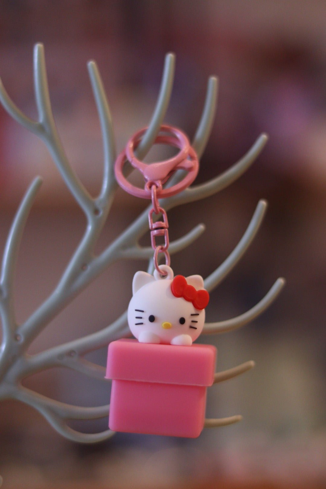 Silicone Kuromi Lamp Keychain with Light | Cute LED Anime Key Ring | Onebest