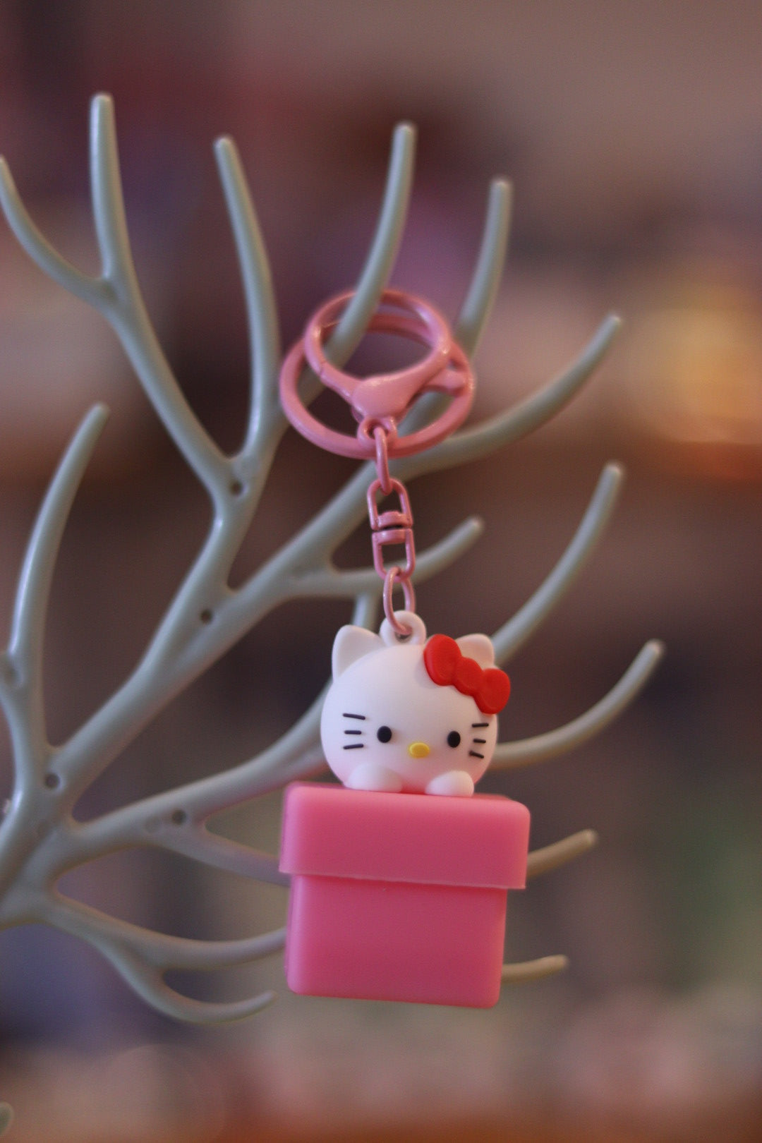 Silicone Kuromi Lamp Keychain with Light | Cute LED Anime Key Ring | Onebest