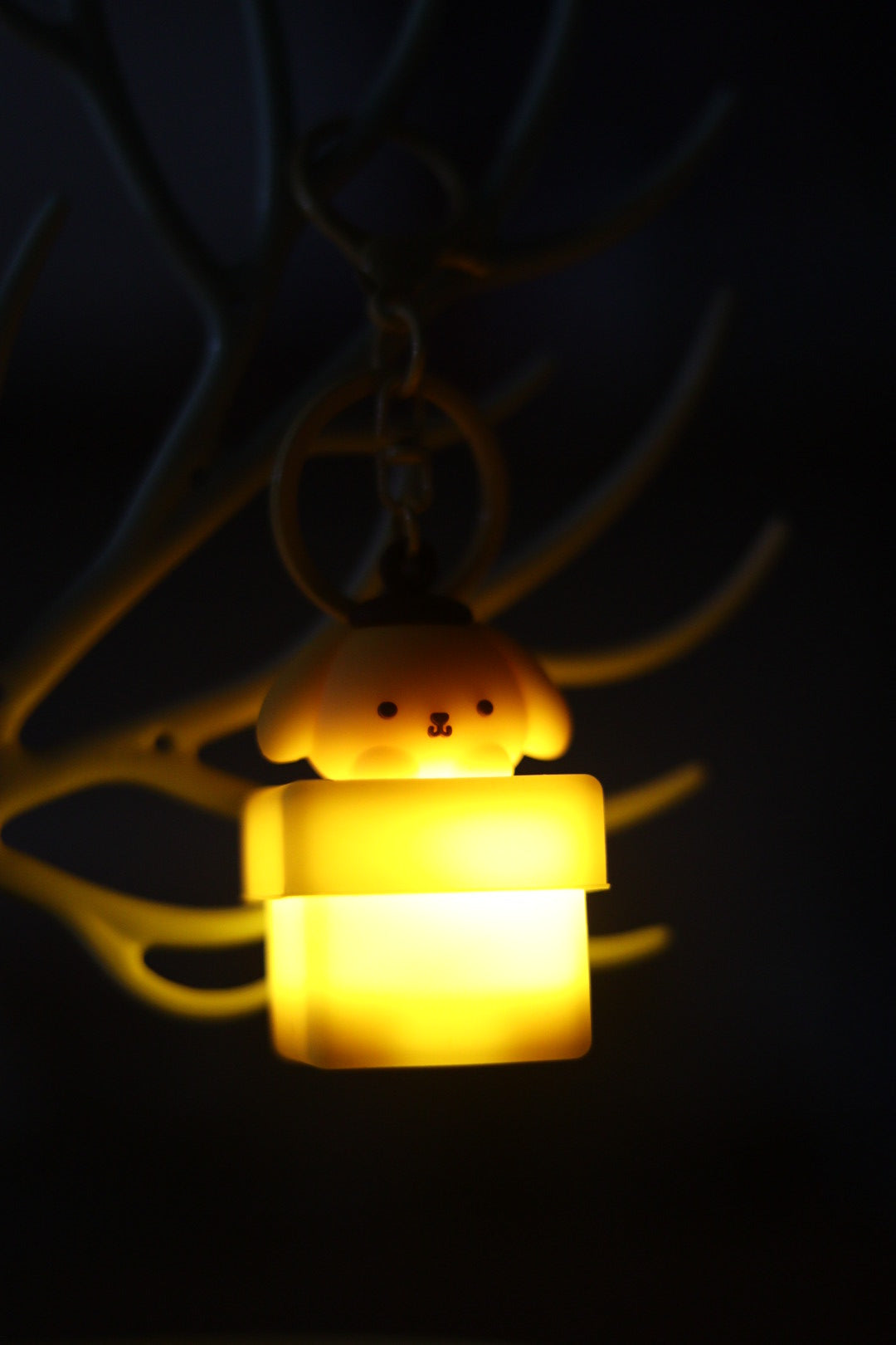 Silicone Kuromi Lamp Keychain with Light | Cute LED Anime Key Ring | Onebest