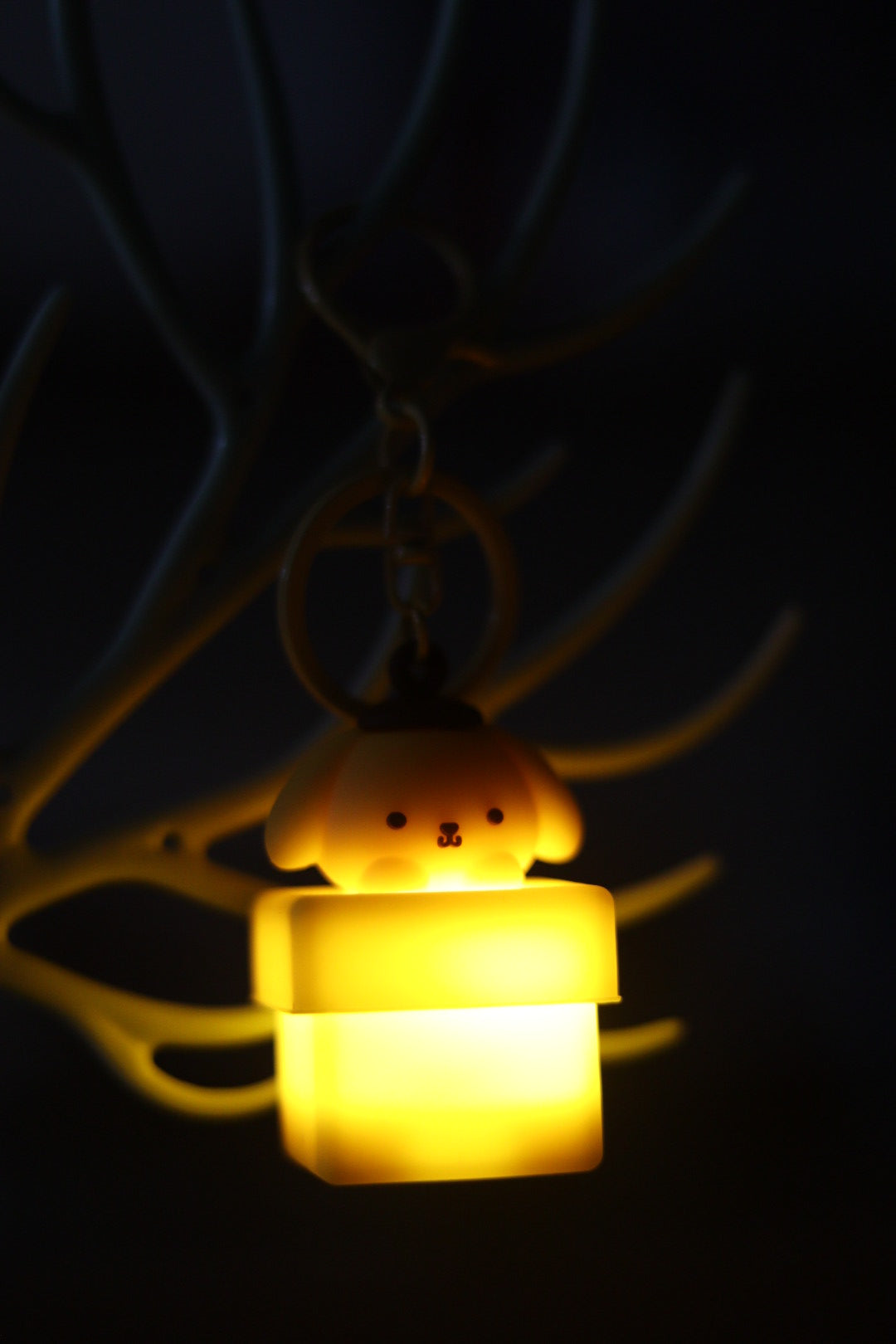Silicone Kuromi Lamp Keychain with Light | Cute LED Anime Key Ring | Onebest
