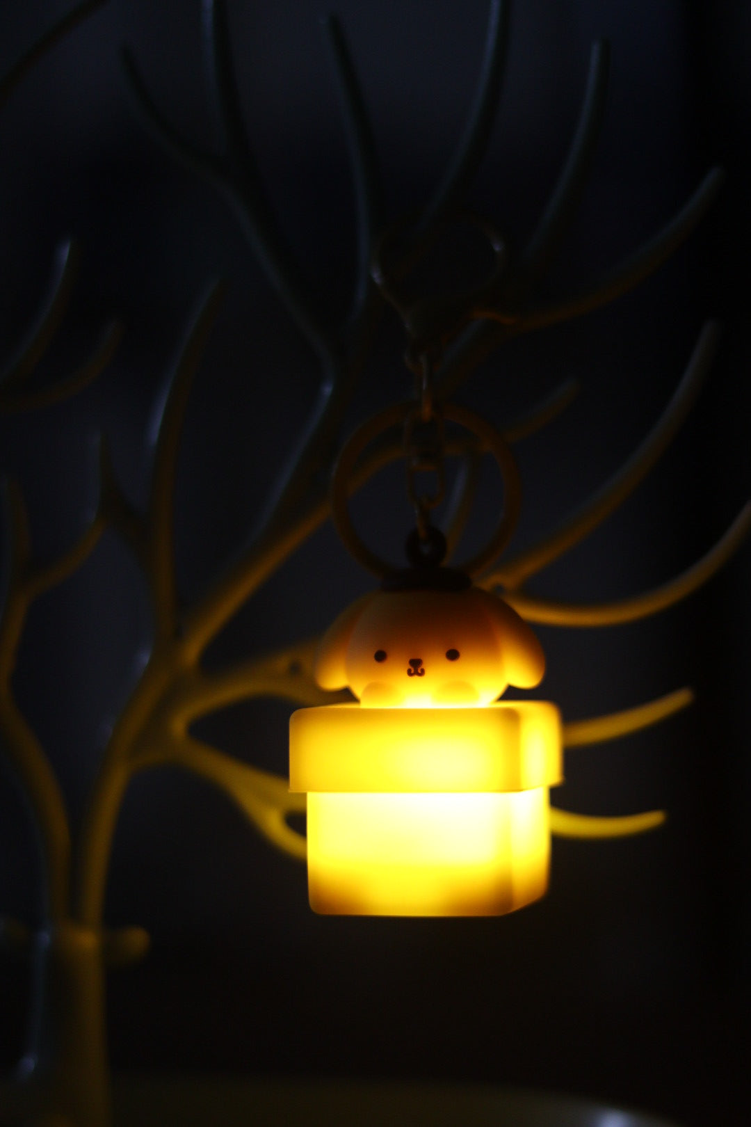 Silicone Kuromi Lamp Keychain with Light | Cute LED Anime Key Ring | Onebest