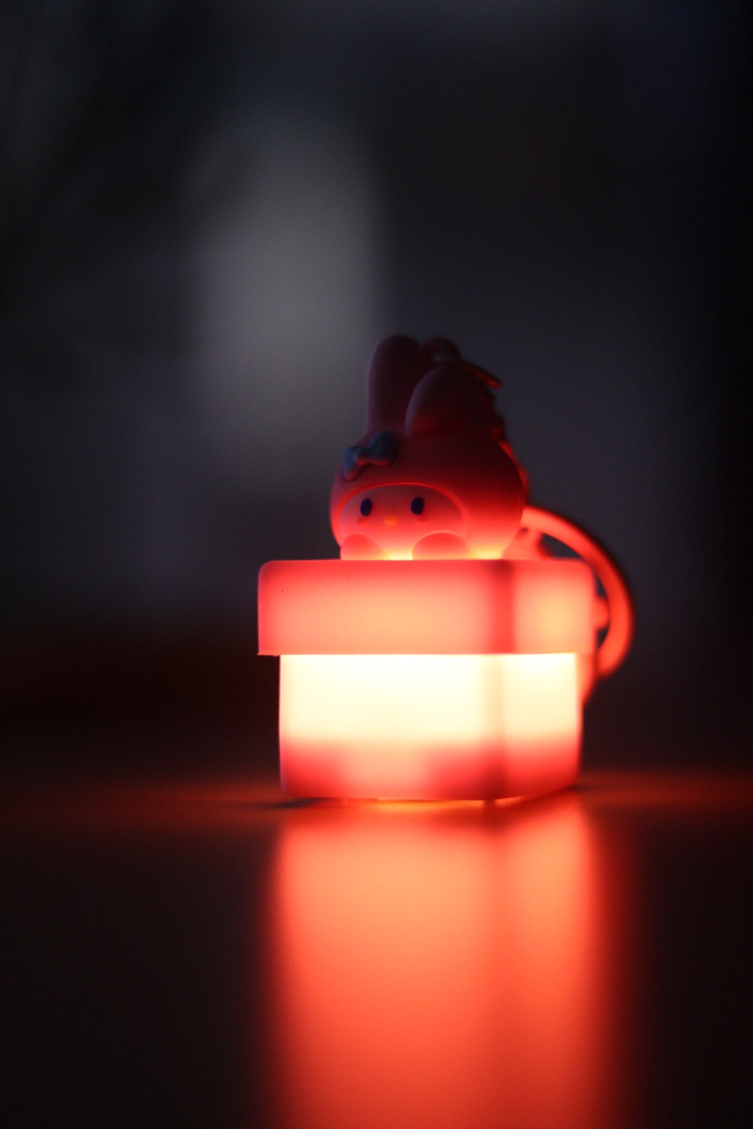 Silicone Kuromi Lamp Keychain with Light | Cute LED Anime Key Ring | Onebest