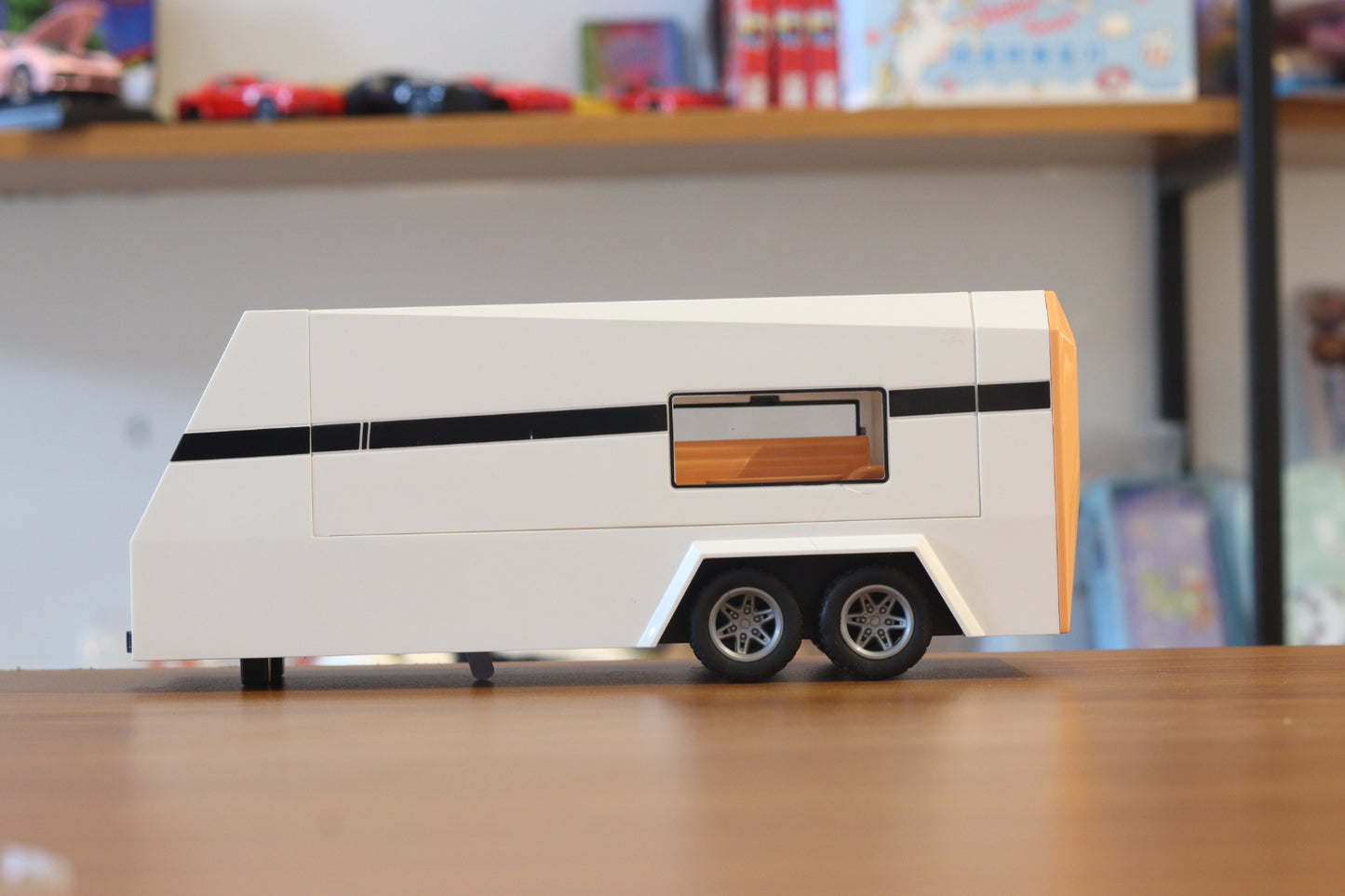 Tesla Model X Diecast Electric Car & RV Camper Toy Set - Sound, Lights, Charging Station & Pullback Action | Onebest