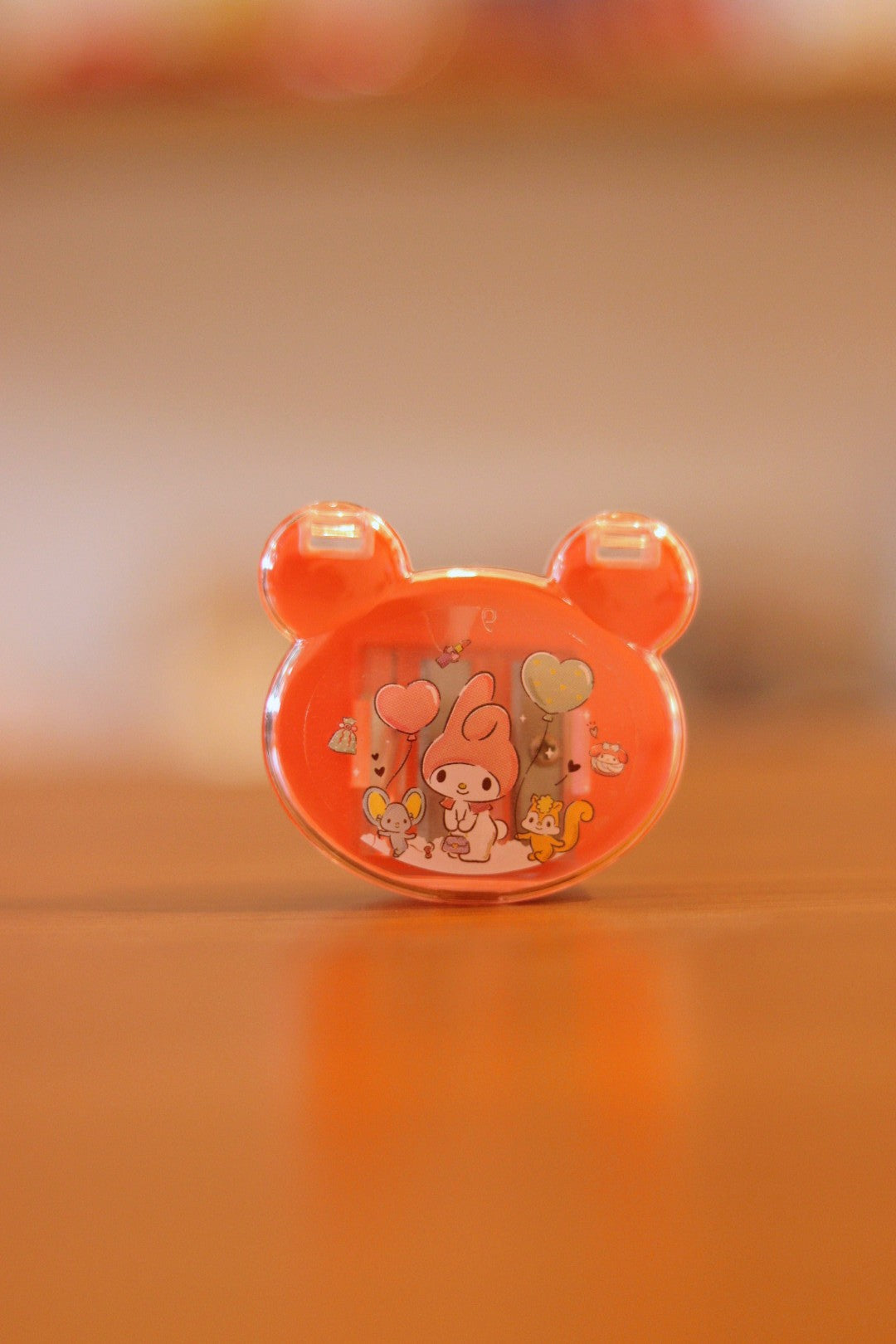 Cute Cartoon Kuromi Pencil Sharpener with Dual Blades – Portable Kids Stationery Sharpener | Onebest