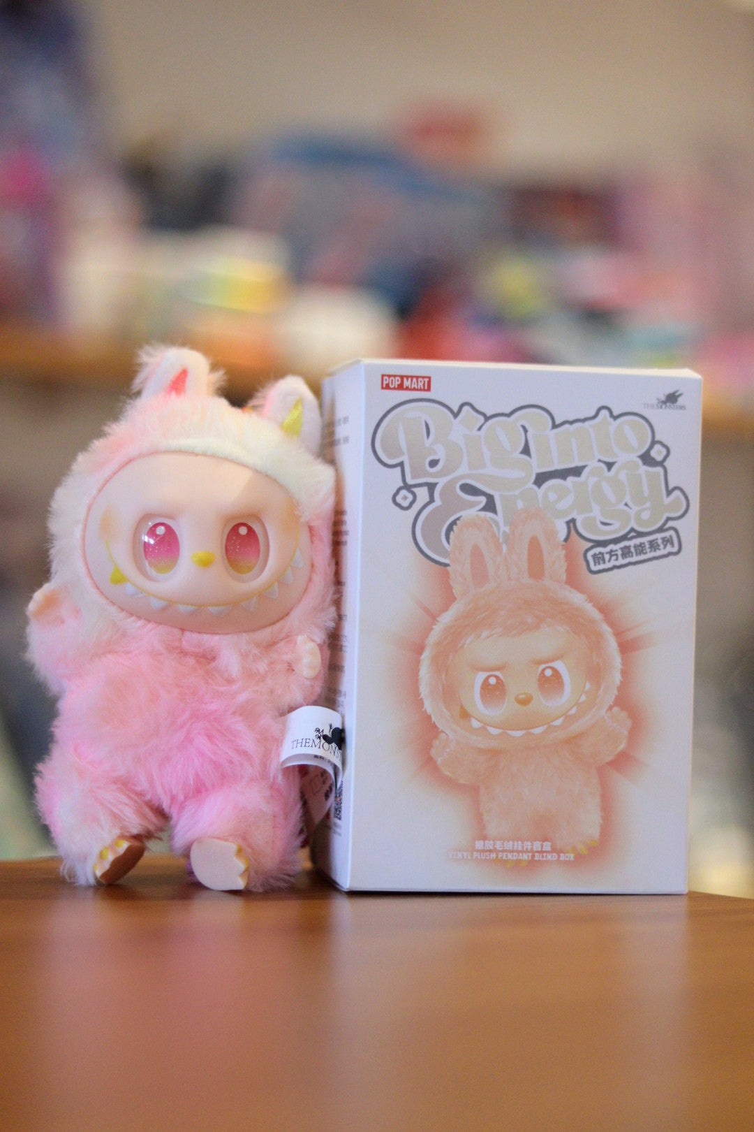 Pop Mart Labubu The Monsters Doll Big Into Energy With Mystery Box - 15 cm (Random Color in Surprise Box) | Onebest