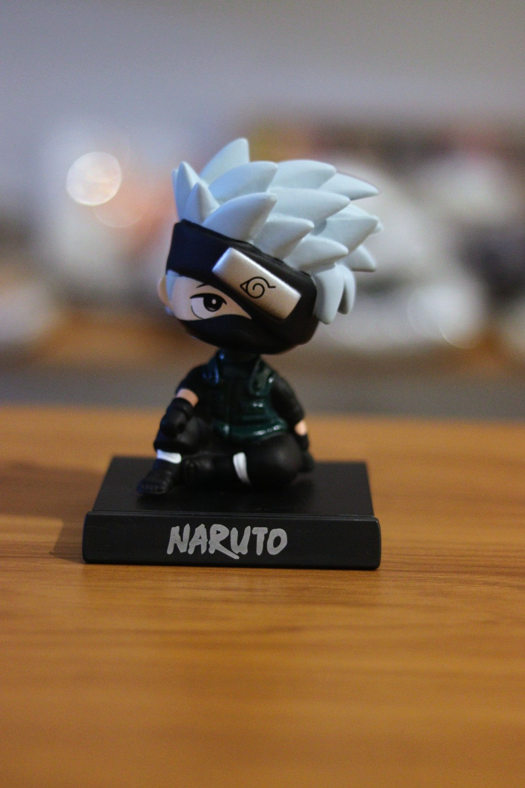Kakashi Bobblehead - Naruto Shippuden Action Figure for Car Dashboard, Desk & Gift | Onebest