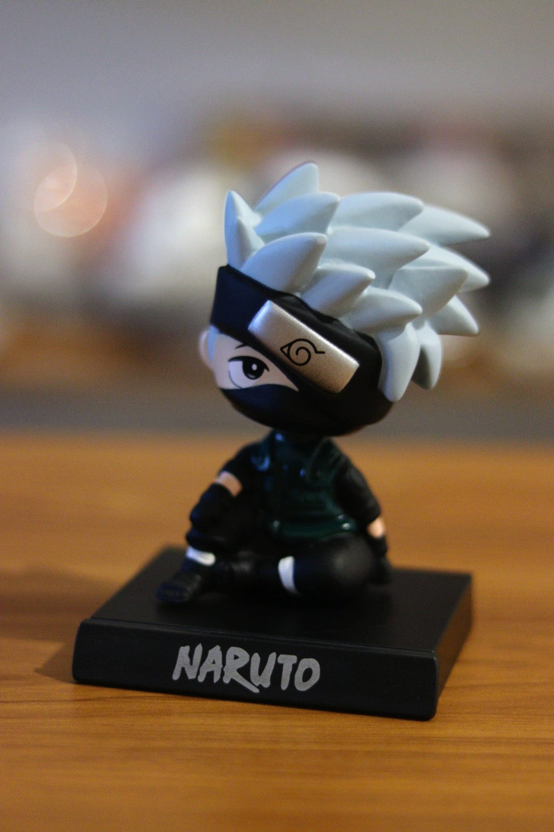 Kakashi Bobblehead - Naruto Shippuden Action Figure for Car Dashboard, Desk & Gift | Onebest