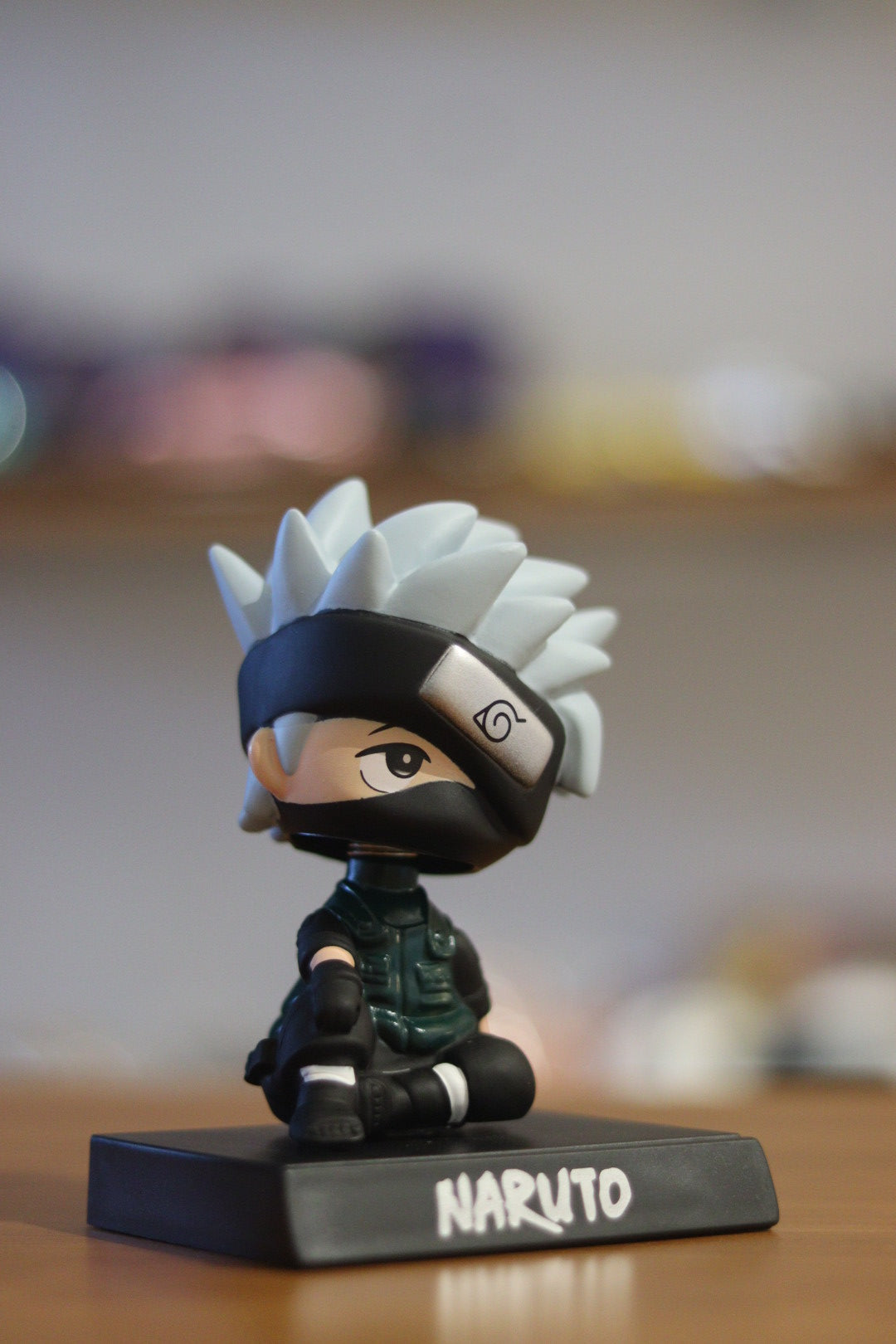Kakashi Bobblehead - Naruto Shippuden Action Figure for Car Dashboard, Desk & Gift | Onebest