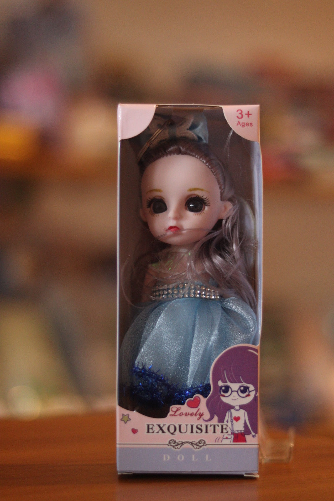 Lovely Exquisite Small Size Girl Doll Toy with Box | Cute & Beautiful for 3+ Age | Onebest