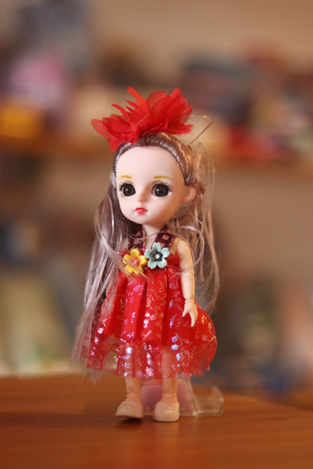 Lovely Exquisite Small Size Girl Doll Toy with Box | Cute & Beautiful for 3+ Age | Onebest