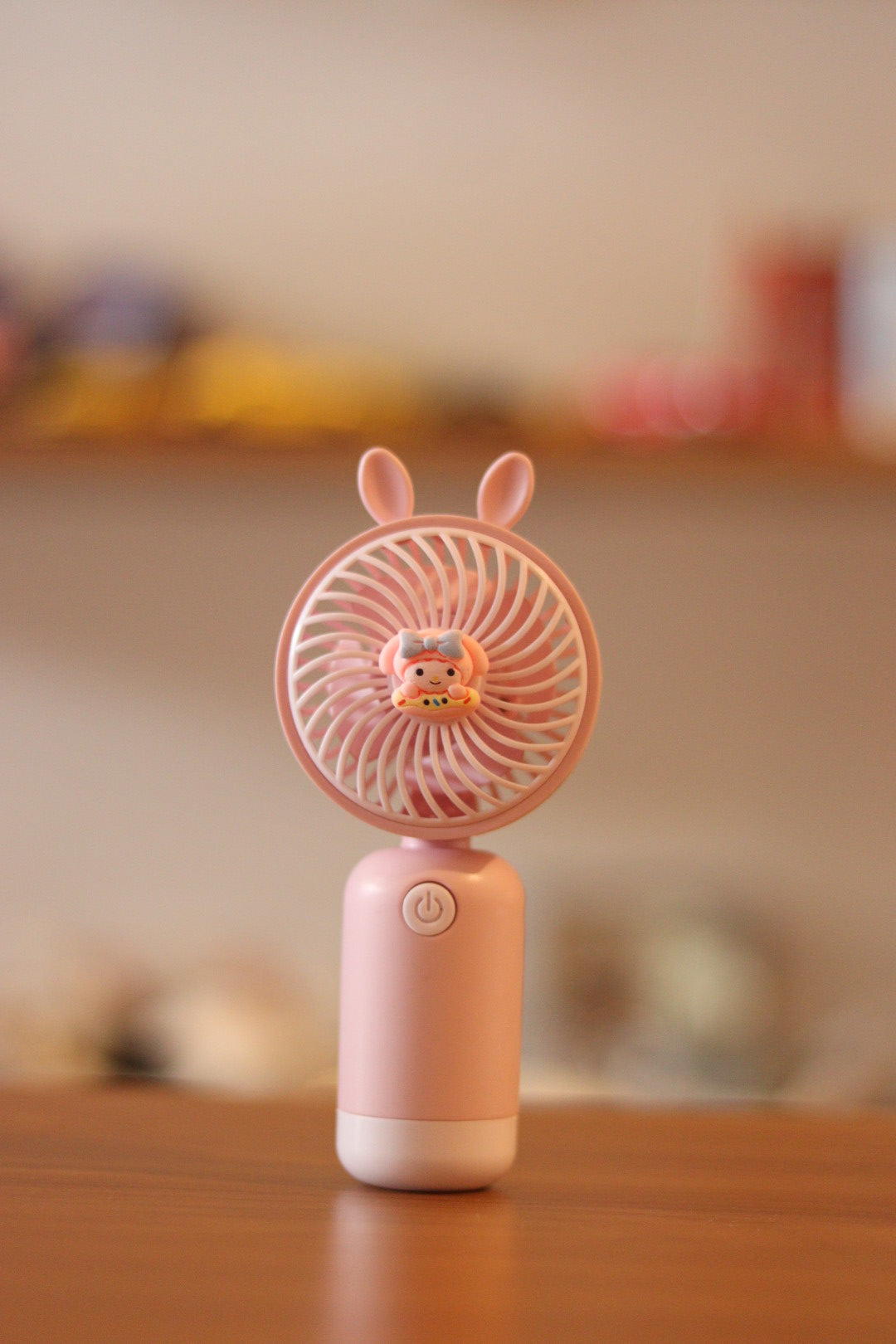 Kitty & Kuromi Portable Handheld Mini Fan - USB/Battery Rechargeable | High-Speed Cooling for Travel, Office & Outdoor | Onebest
