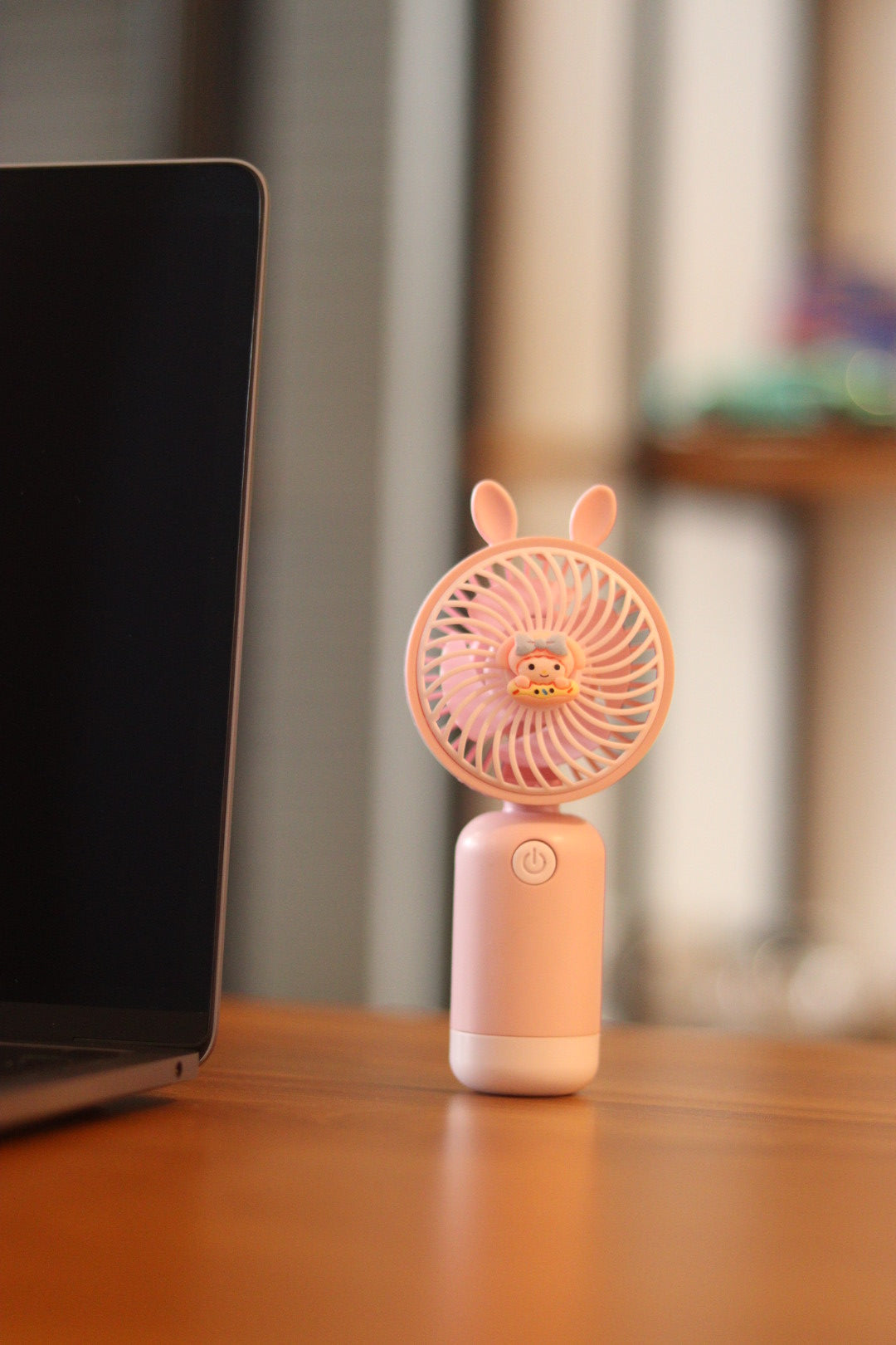 Kitty & Kuromi Portable Handheld Mini Fan - USB/Battery Rechargeable | High-Speed Cooling for Travel, Office & Outdoor | Onebest