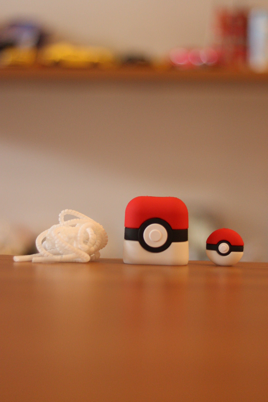 Pokeball 20W iPhone Charger Cover - Pokemon Silicone Protective Case for Apple USB-C Adapter | Shockproof & Cute Design | Onebest