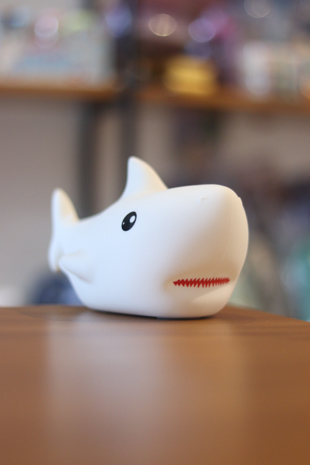 Cute Shark Silicone Night Light Lamp | 7 Color Changing USB Rechargeable LED Light for Kids Room & Baby Gift | Onebest