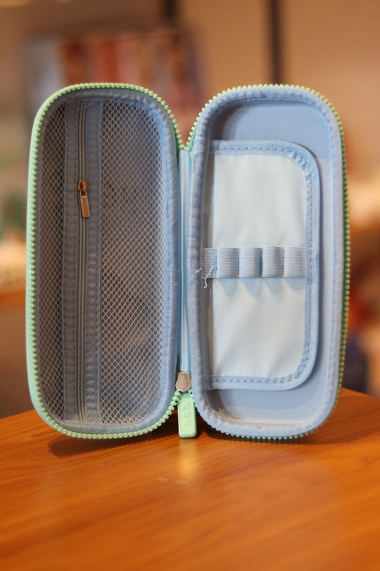 Cute Frog EVA Hard Pencil Case with Zipper – Cartoon Stationery Organizer for Kids | Onebest