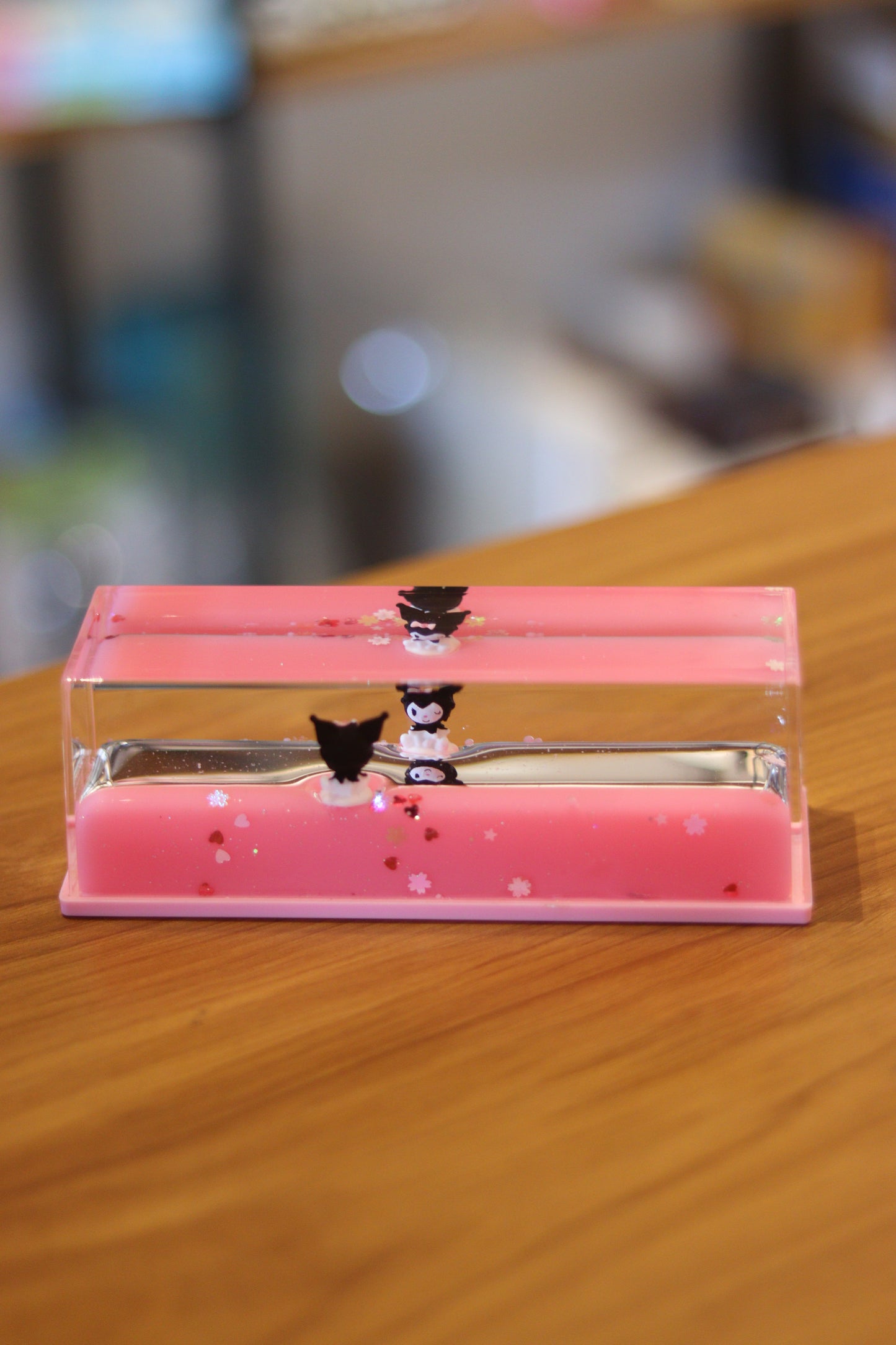 Kuromi Floating Water Showpiece - Cute Desk & Gift Decor for Kids & Kuromi Fans | Onebest